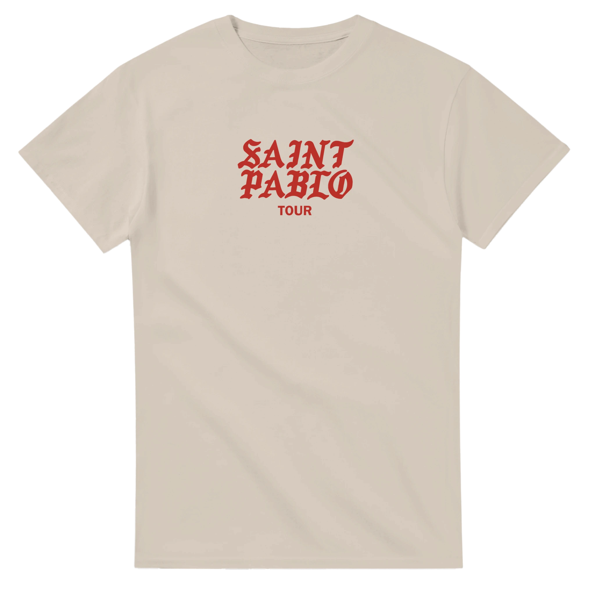 Saint Pablo Tour Kanye West Unisex Concert T-Shirt-Sand-S-Bootlg