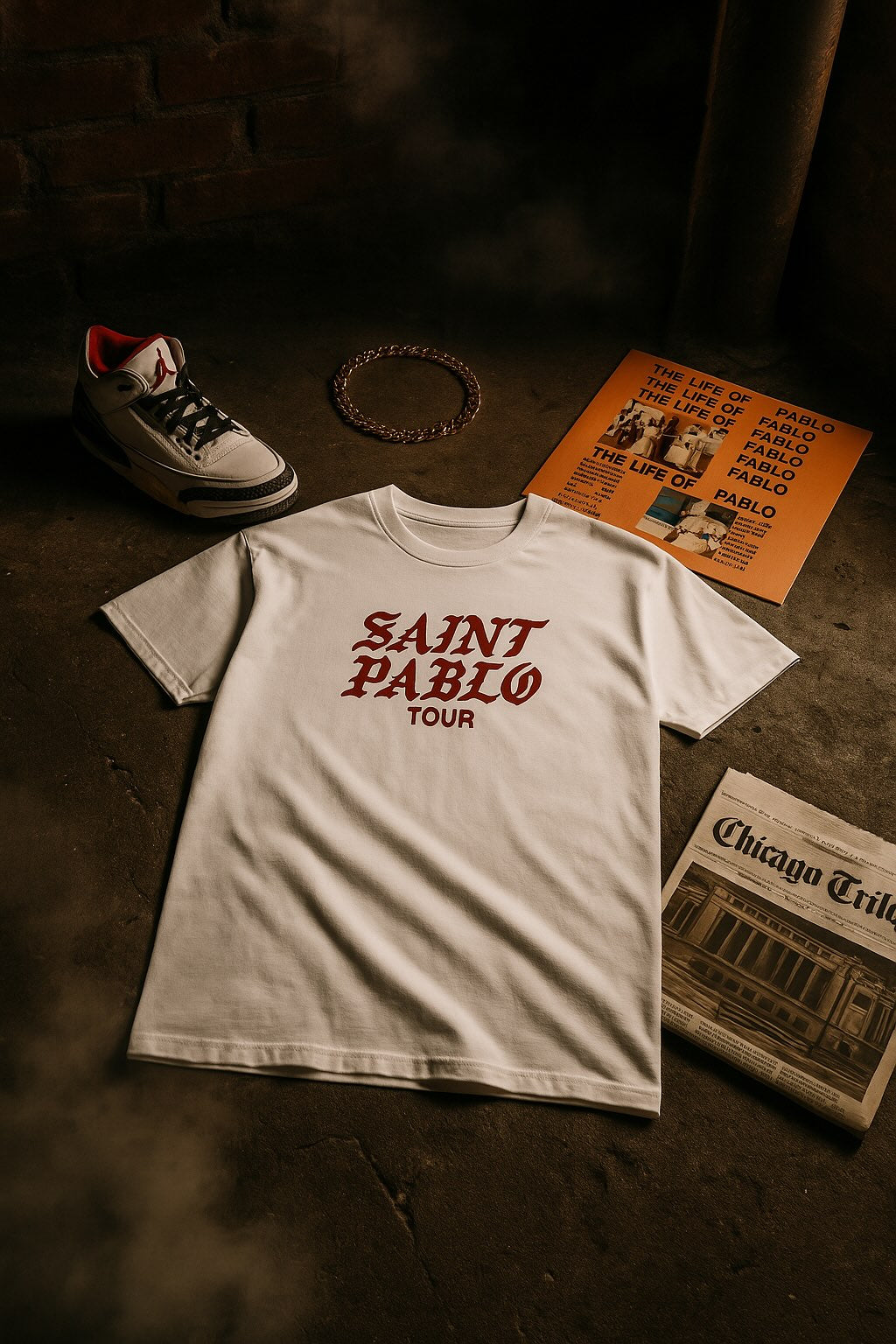 Saint Pablo Tour Kanye West Unisex Concert T-Shirt-Bootlg