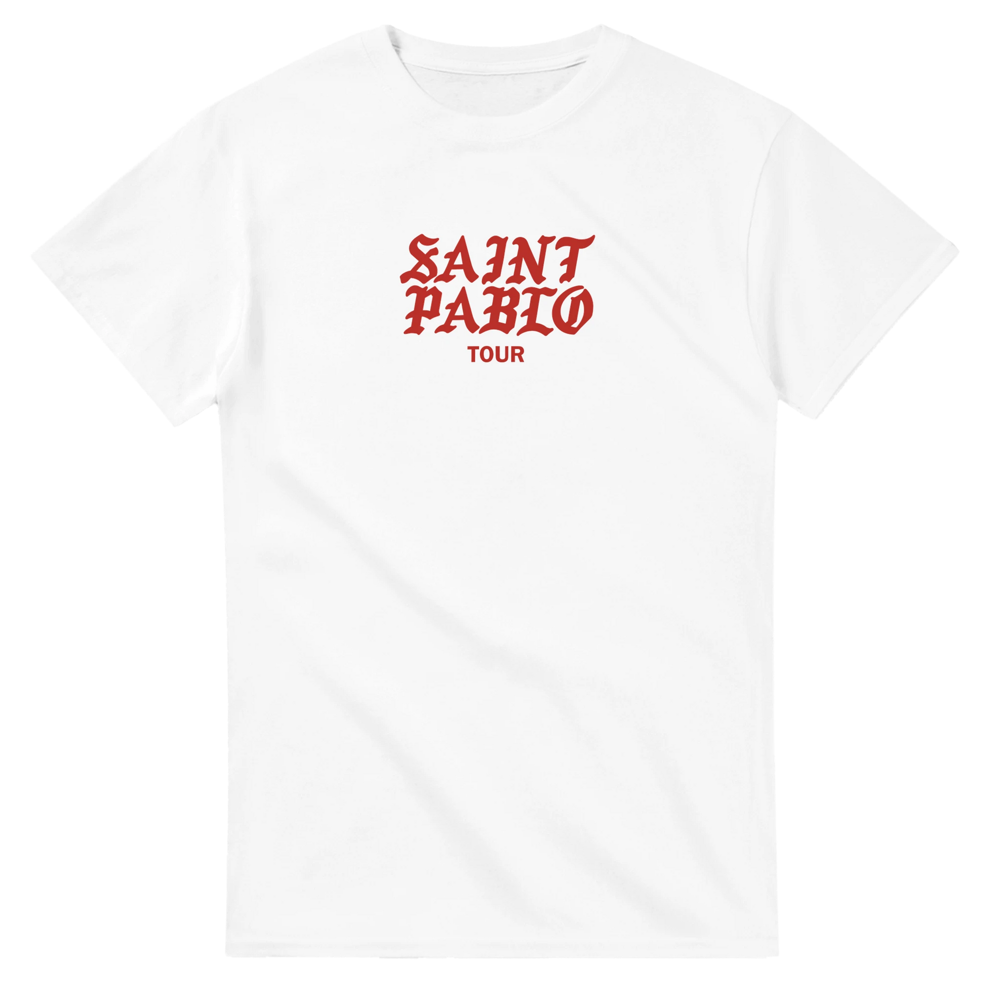 Saint Pablo Tour Kanye West Unisex Concert T-Shirt-White-S-Bootlg