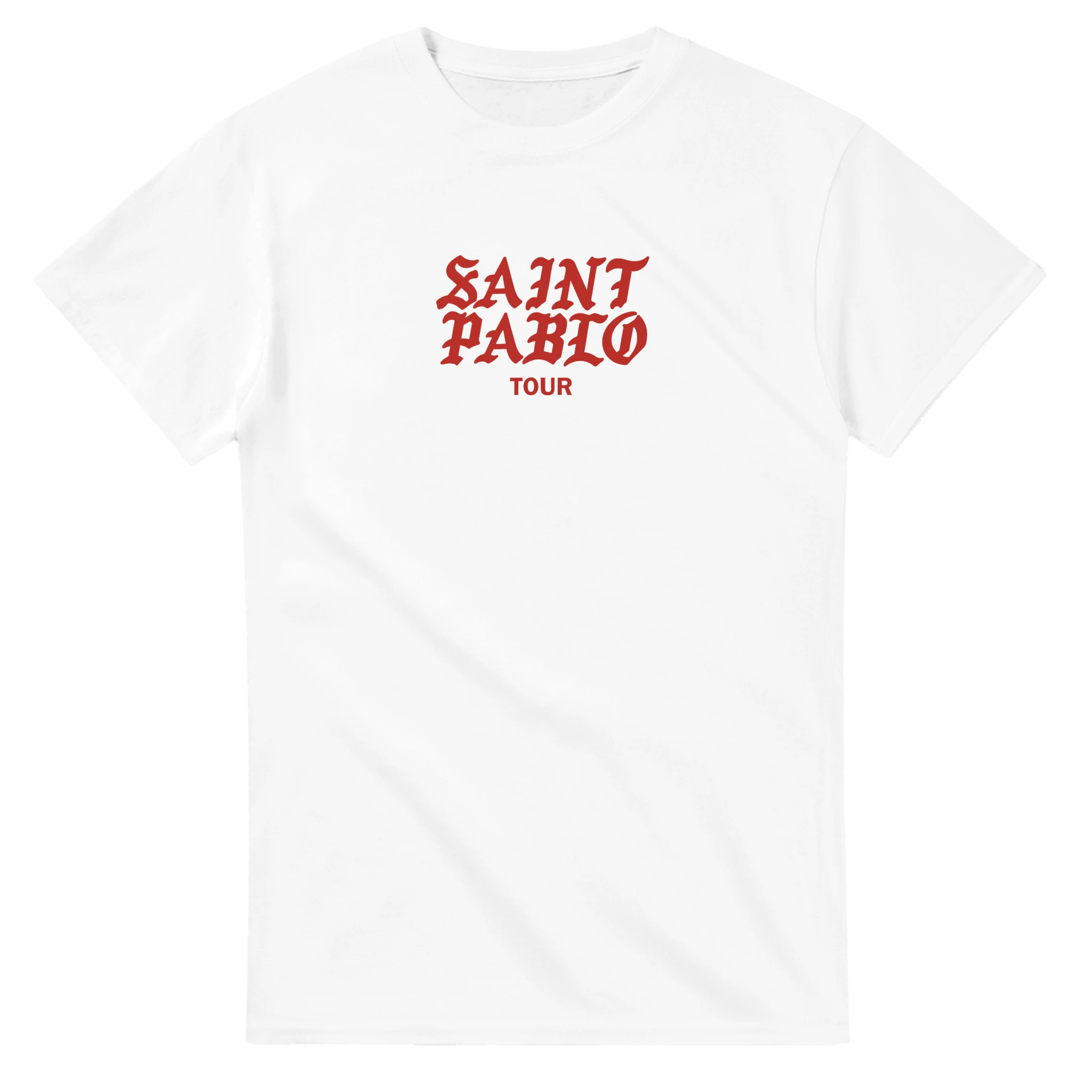 Saint Pablo Tour Kanye West Unisex Concert T-Shirt-White-S-Bootlg