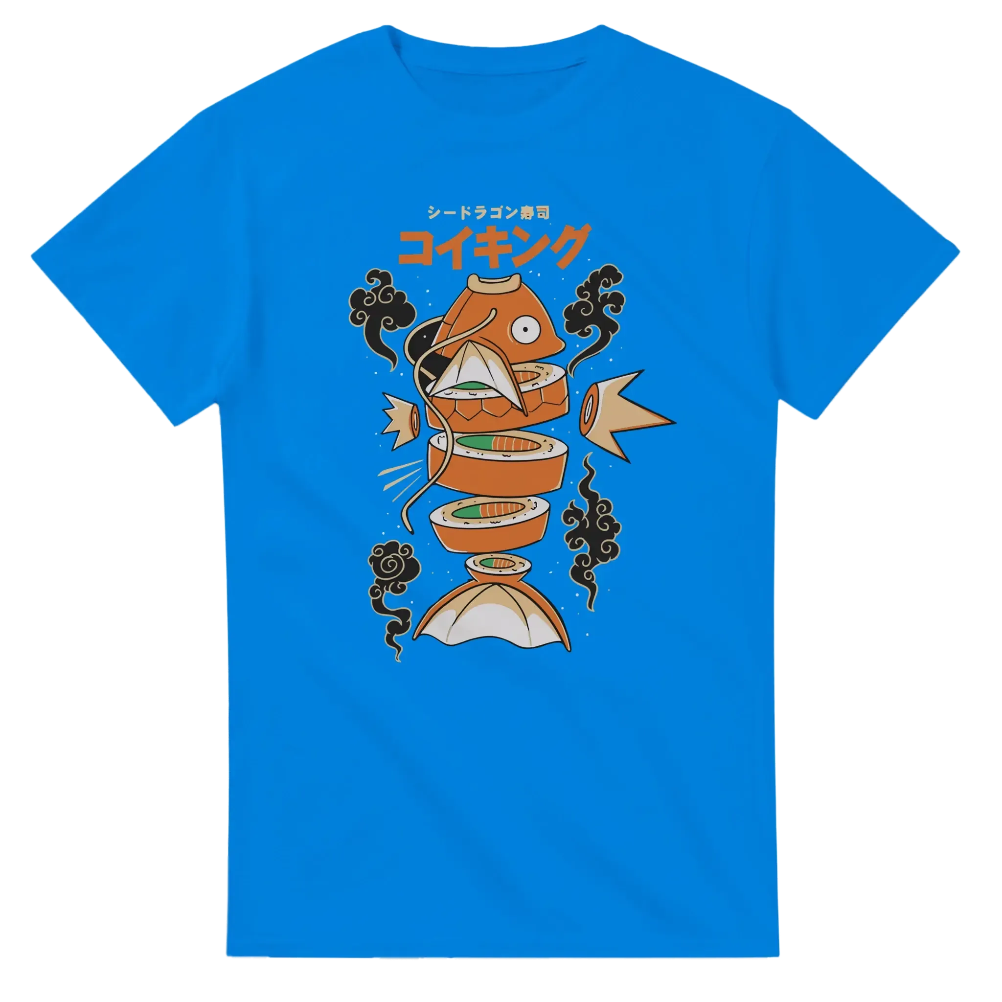 Sushicarp Anime T-shirt-Royal-S-Bootlg