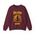 The College Dropout Bear Unisex Heavy Sweatshirt-S-Maroon-Bootlg