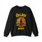 The College Dropout Bear Unisex Heavy Sweatshirt-S-Black-Bootlg