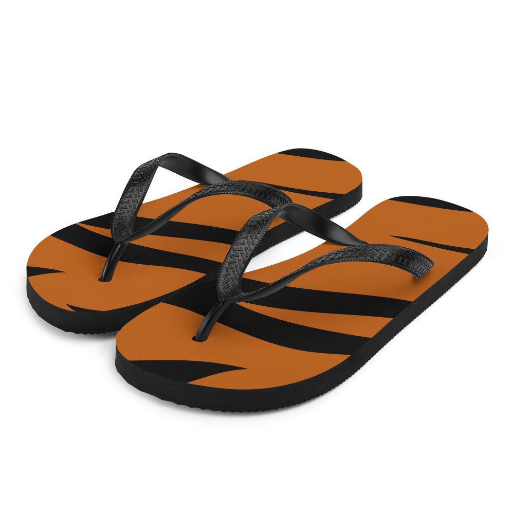 Tiger Flip-Flops, Jungle Animals Flip-Flop - Sandals for the Summer to chill on the Beach with style-S-Bootlg