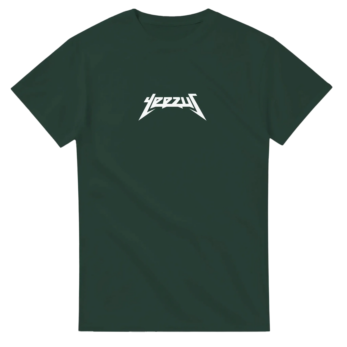 Yeezus Unisex Ultra Cotton Tee Kanye West Inspired Hoodie Ye Merch-Forest Green-S-Bootlg