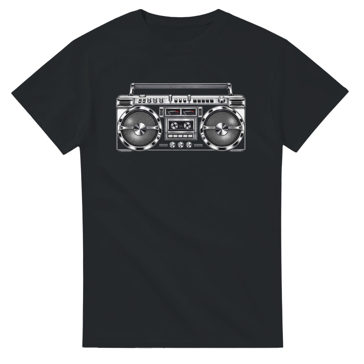 Midnight Boombox Tee-Black-S-Bootlg