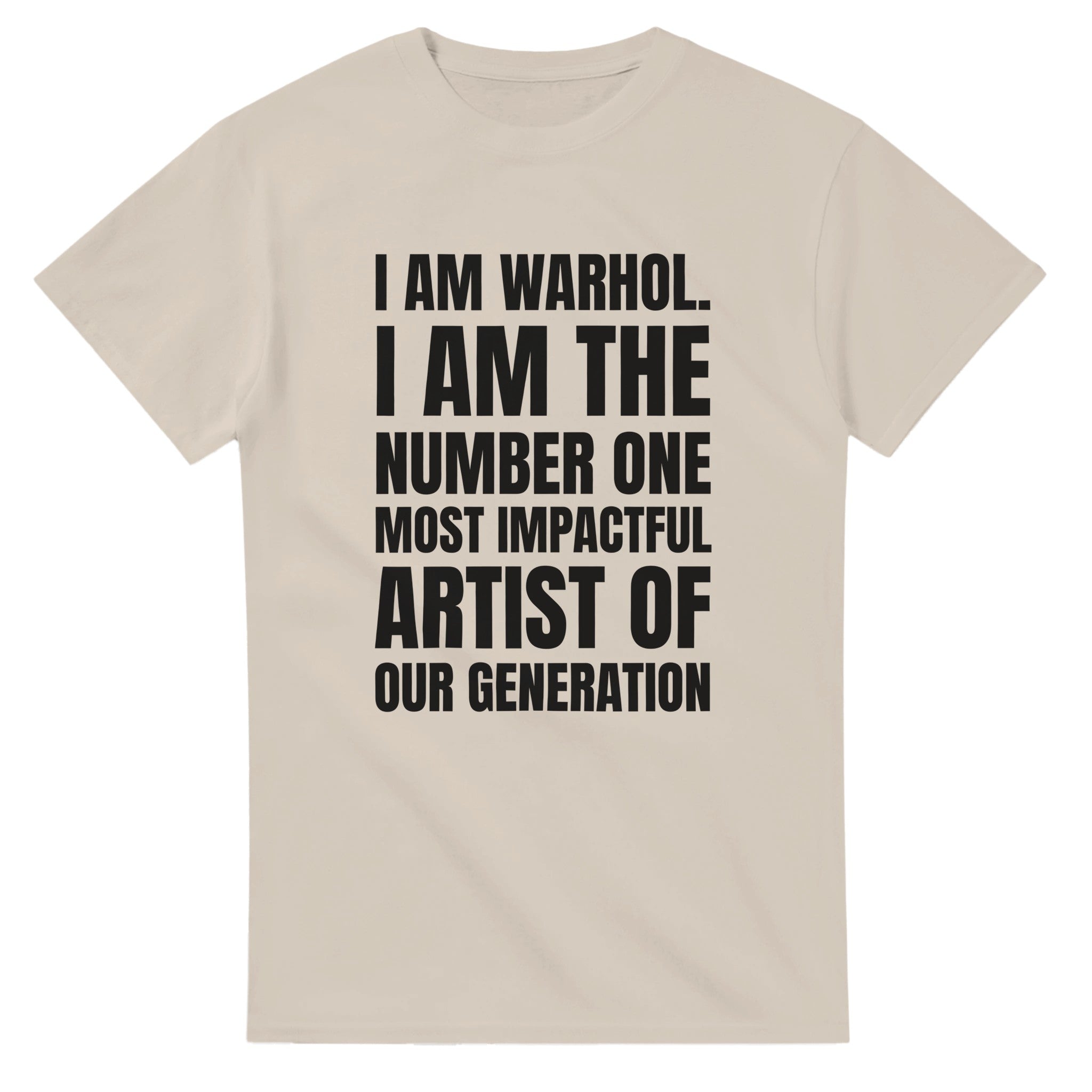 I Am Warhol Kanye West Tee-Sand-S-Bootlg