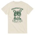 Graduation Chi City Bear Tee-Natural-S-Bootlg