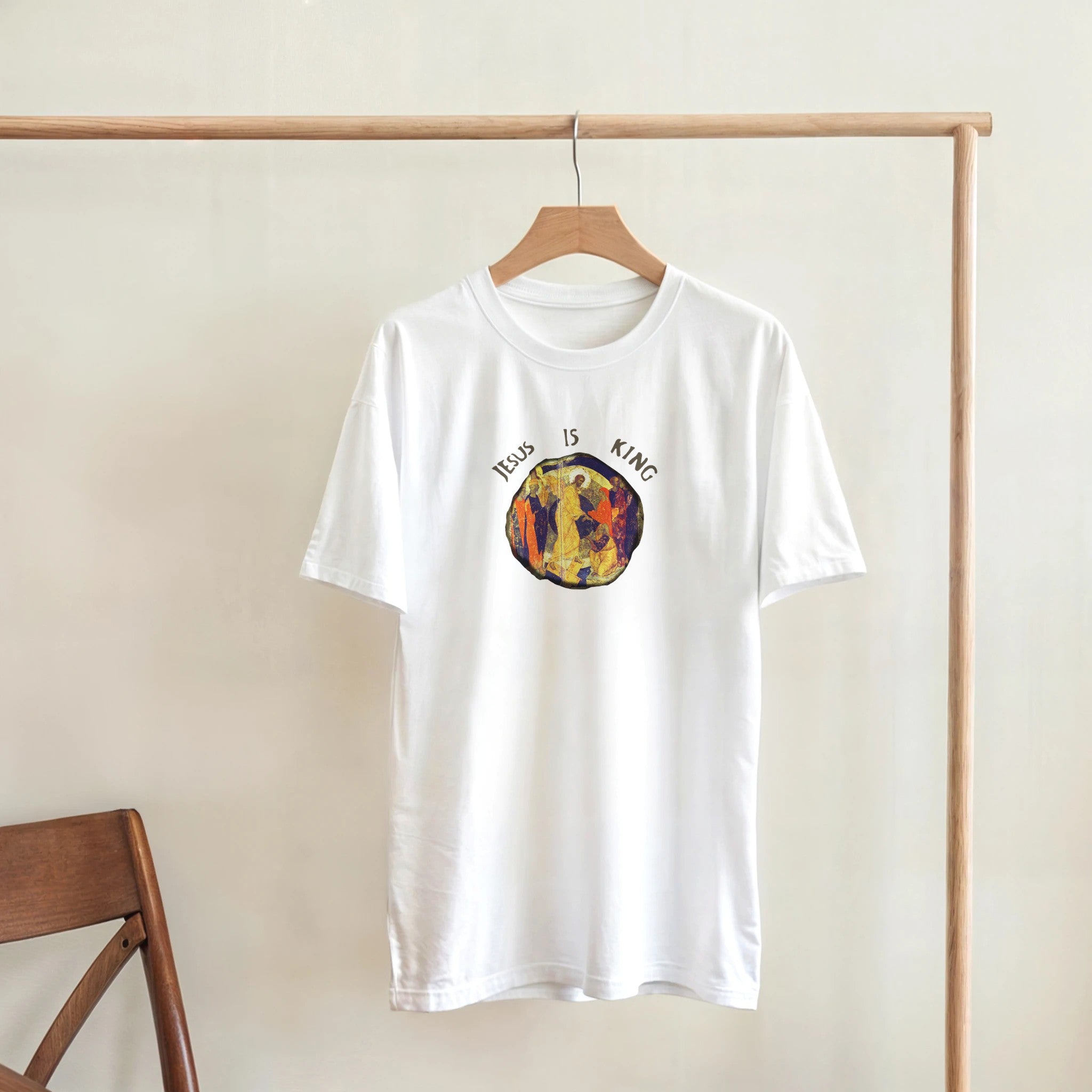 Jesus Is King Kanye West Sunday Service T-Shirt-White-S-Bootlg