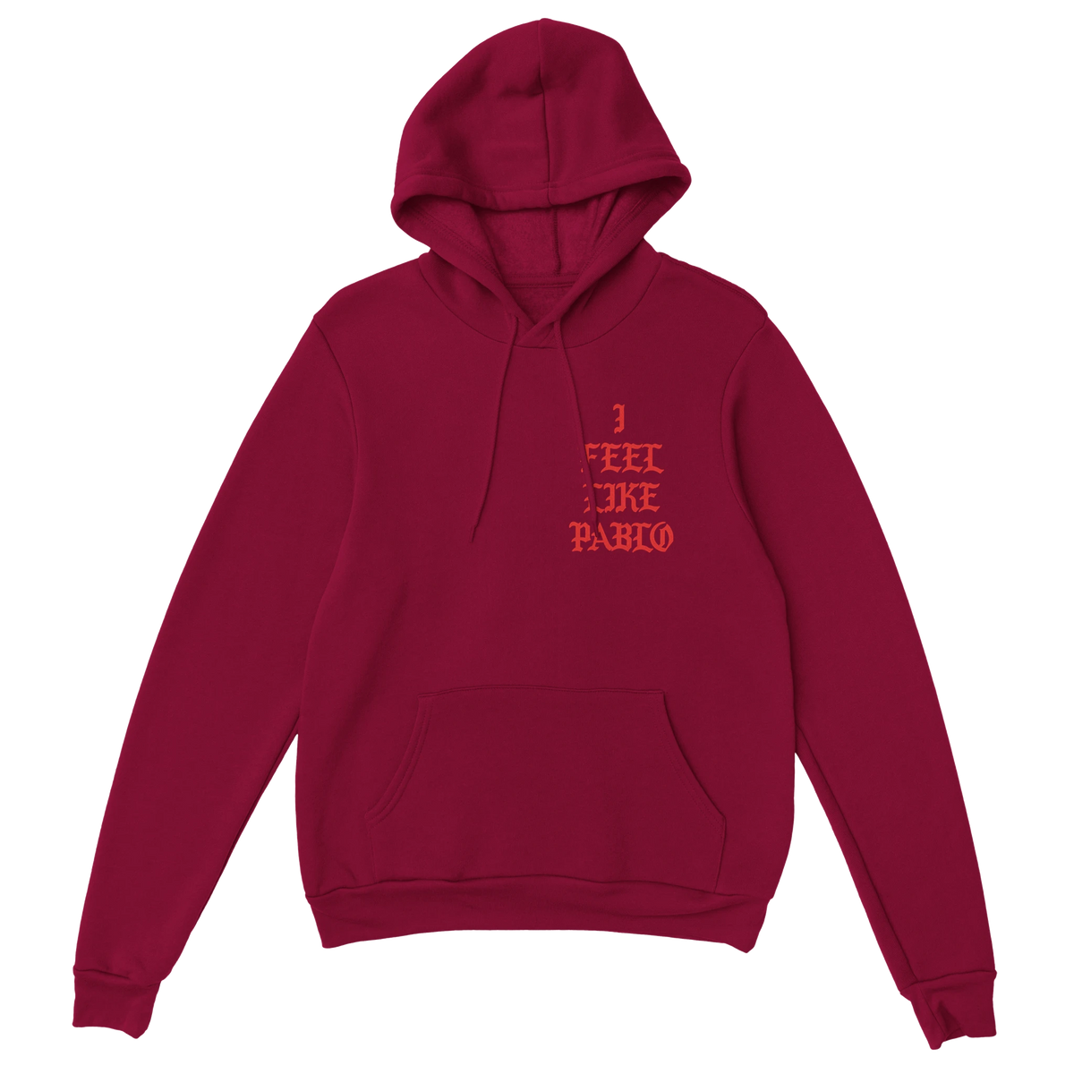 I Feel Like Pablo Hoodie-Cardinal Red-S-Bootlg