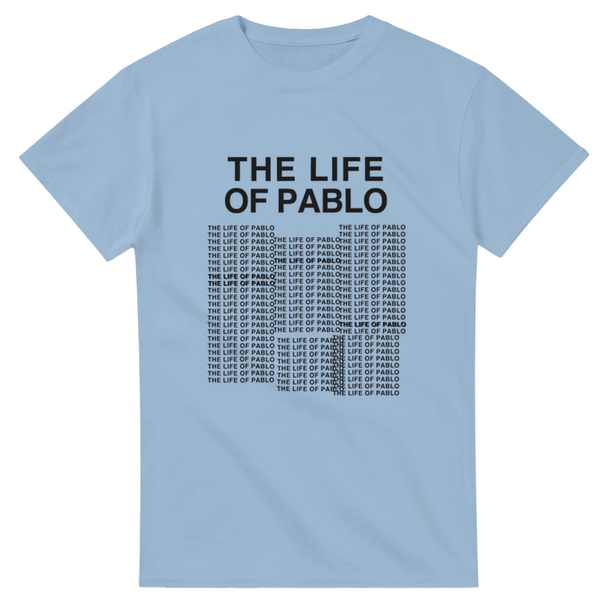 The Life of Pablo T-Shirt-Light Blue-S-Bootlg