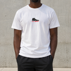 Jordan Sneakers Inspired T-Shirt-White-L-Bootlg