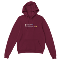 Burn That Excel Spreadsheet Hoodie-Maroon-S-Bootlg