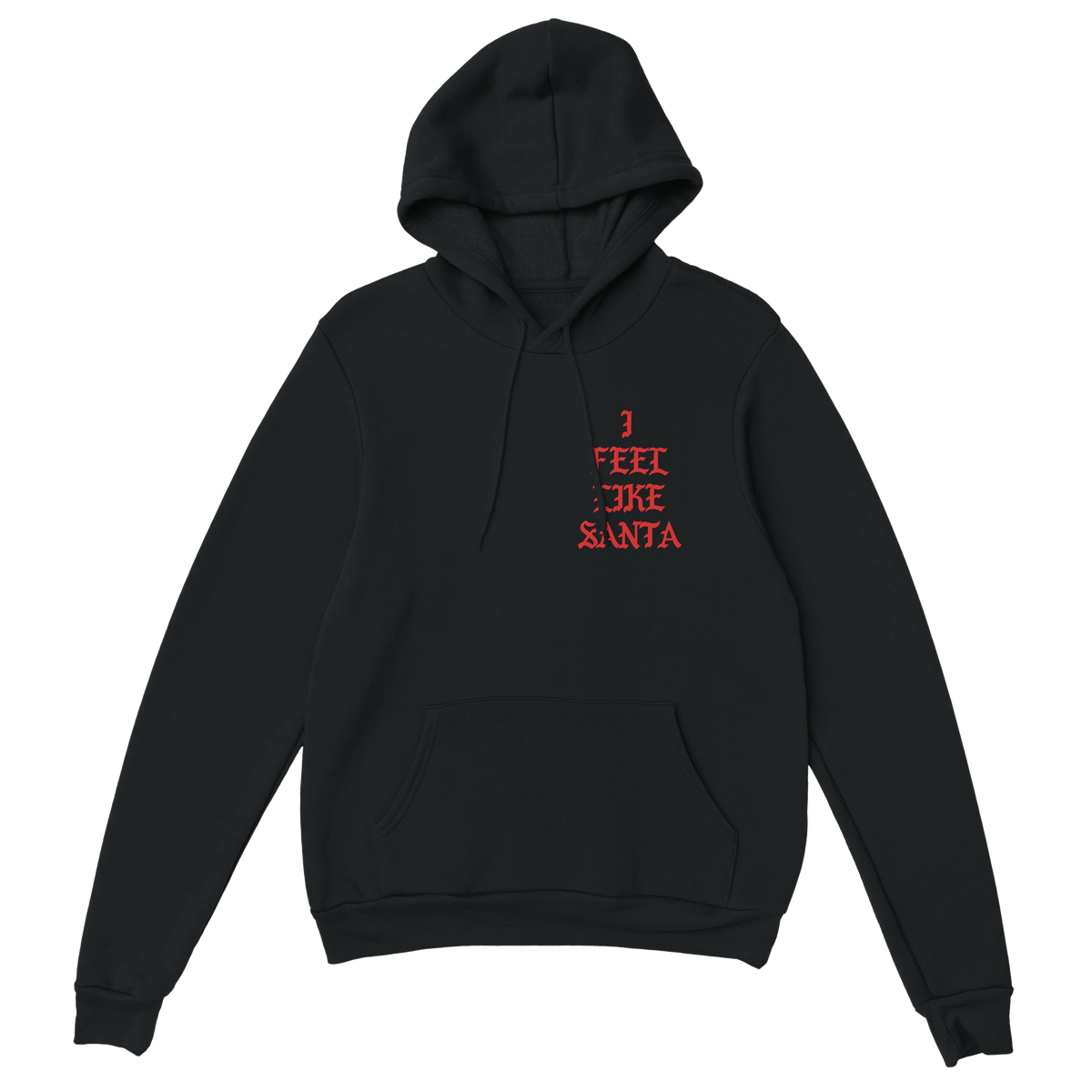 I Feel Like Santa Hoodie-Black-S-Bootlg