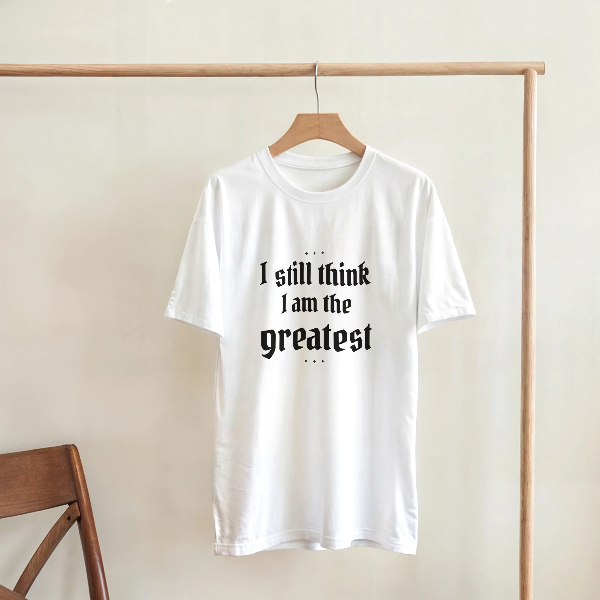 I Still Think I Am The Greatest Kanye Tee-White-S-Bootlg