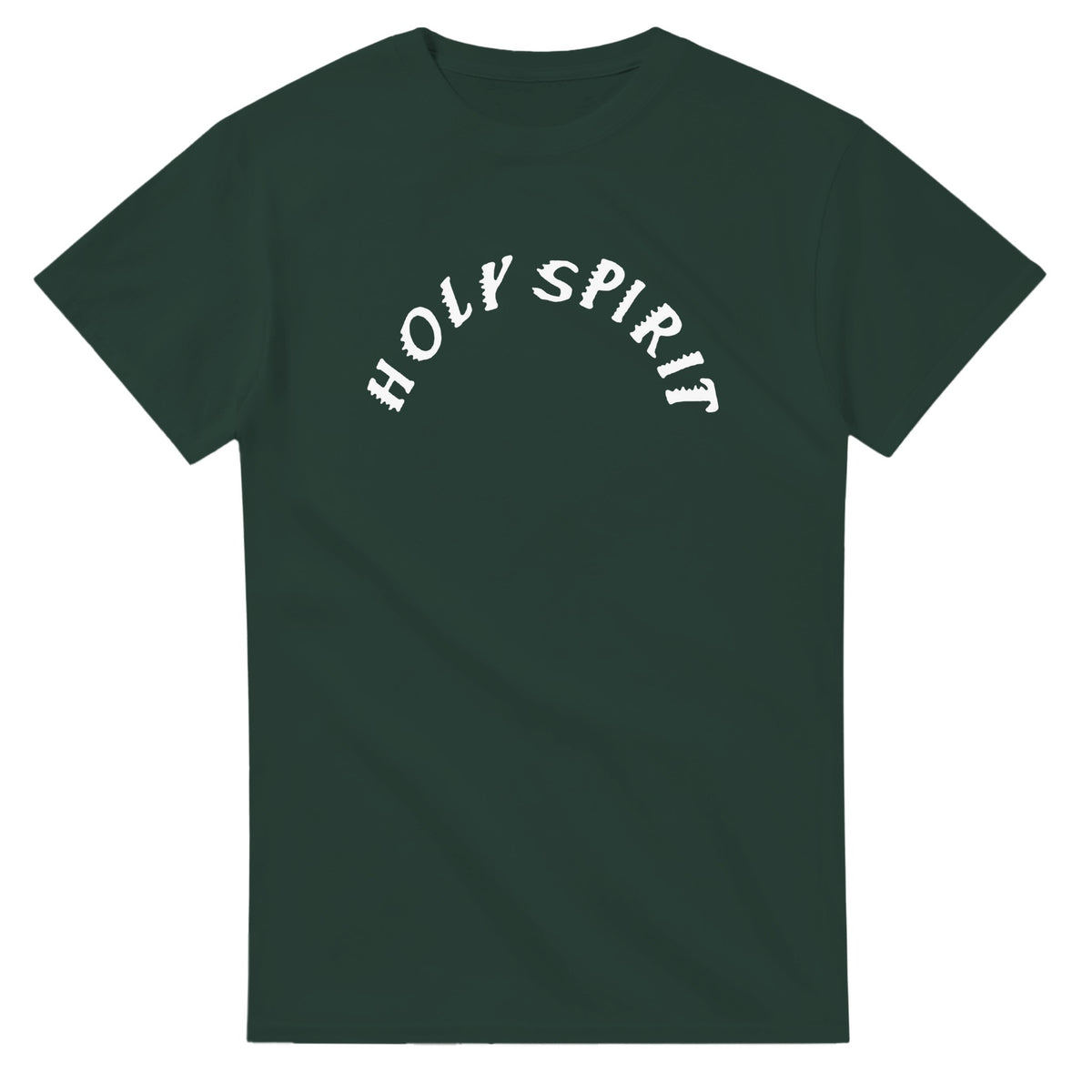Holy Spirit Sunday Service T-Shirt-Forest Green-S-Bootlg