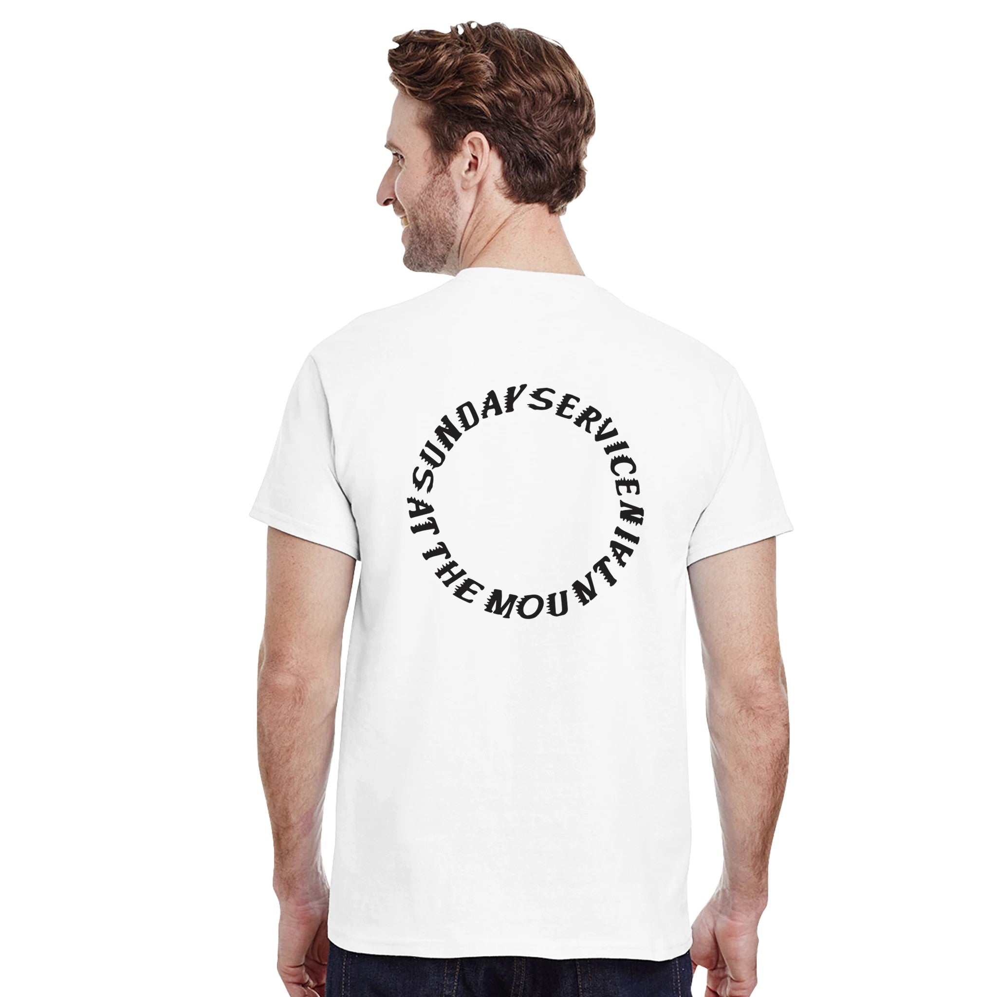 Holy Spirit Sunday Service T-Shirt-White-S-Bootlg