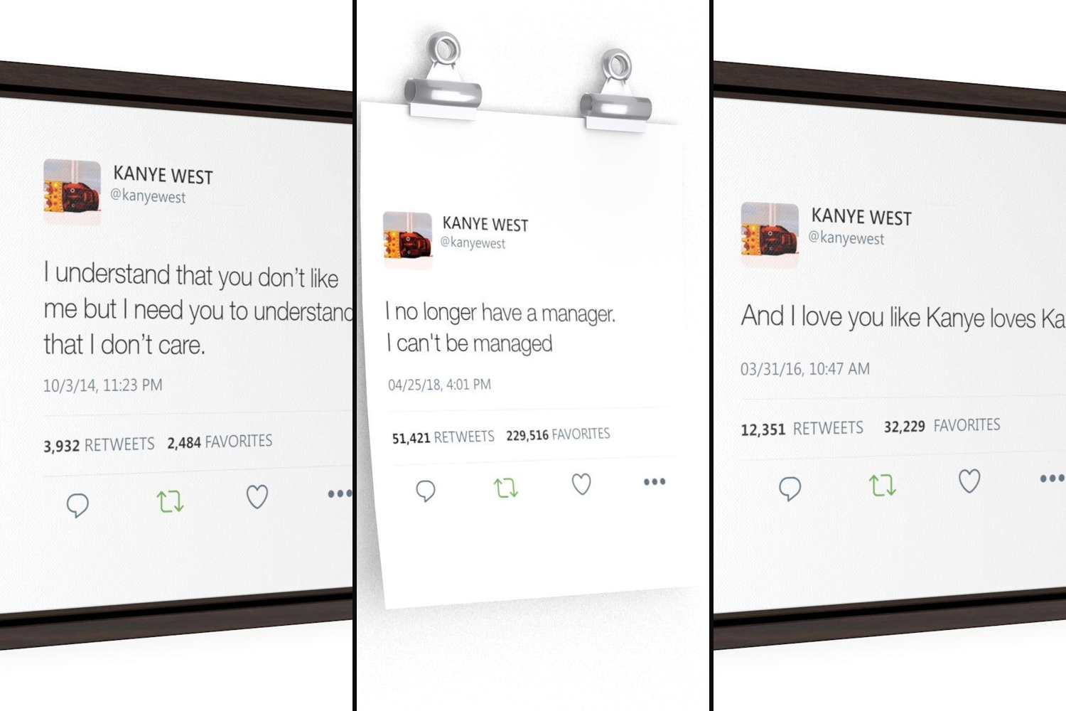 Bootleg framed-tweets real lookbook