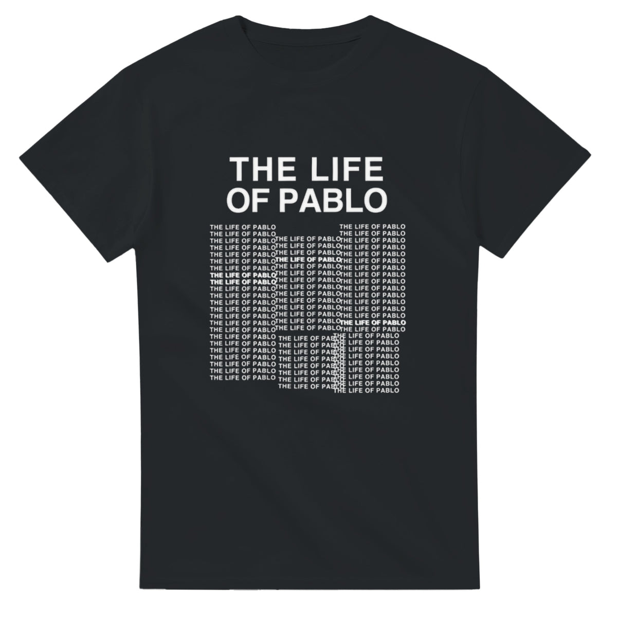 The Life of Pablo T-Shirt-Black-S-Bootlg