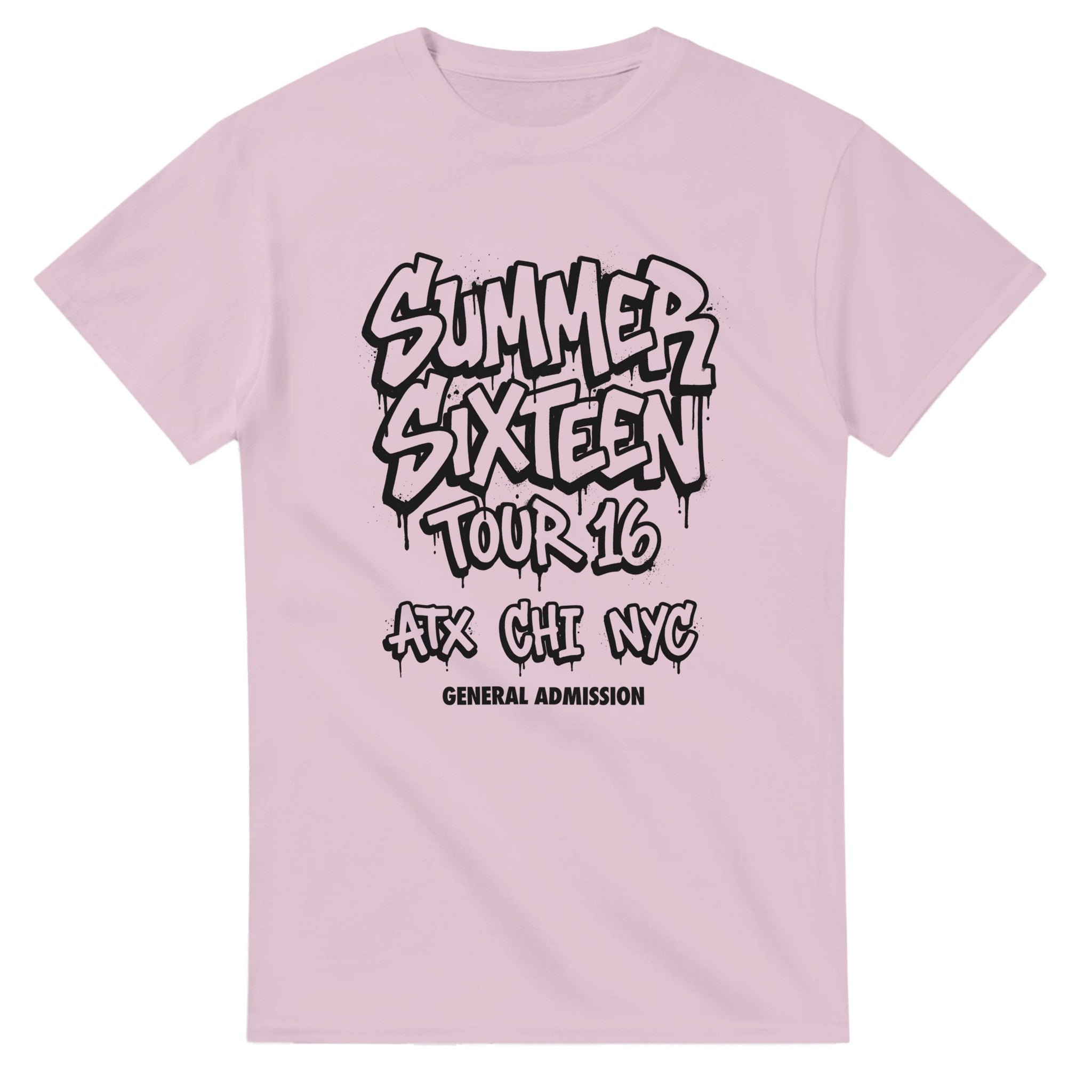 Summer Sixteen Drake Tour Tee-Light Pink-S-Bootlg