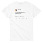 Creative Process Kanye West Tweet Tee-White-S-Bootlg