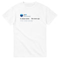 In Jesus name. No more Cap. Kanye West Tweet Inspired Unisex Ultra Cotton Tee-White-S-Bootlg