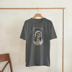 Kanye West Yeezus 2022 Tour Tee Skull Indian-Graphite Heather-S-Bootlg