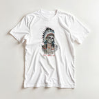 Kanye West Yeezus 2022 Tour Tee Skull Indian-Graphite Heather-S-Bootlg