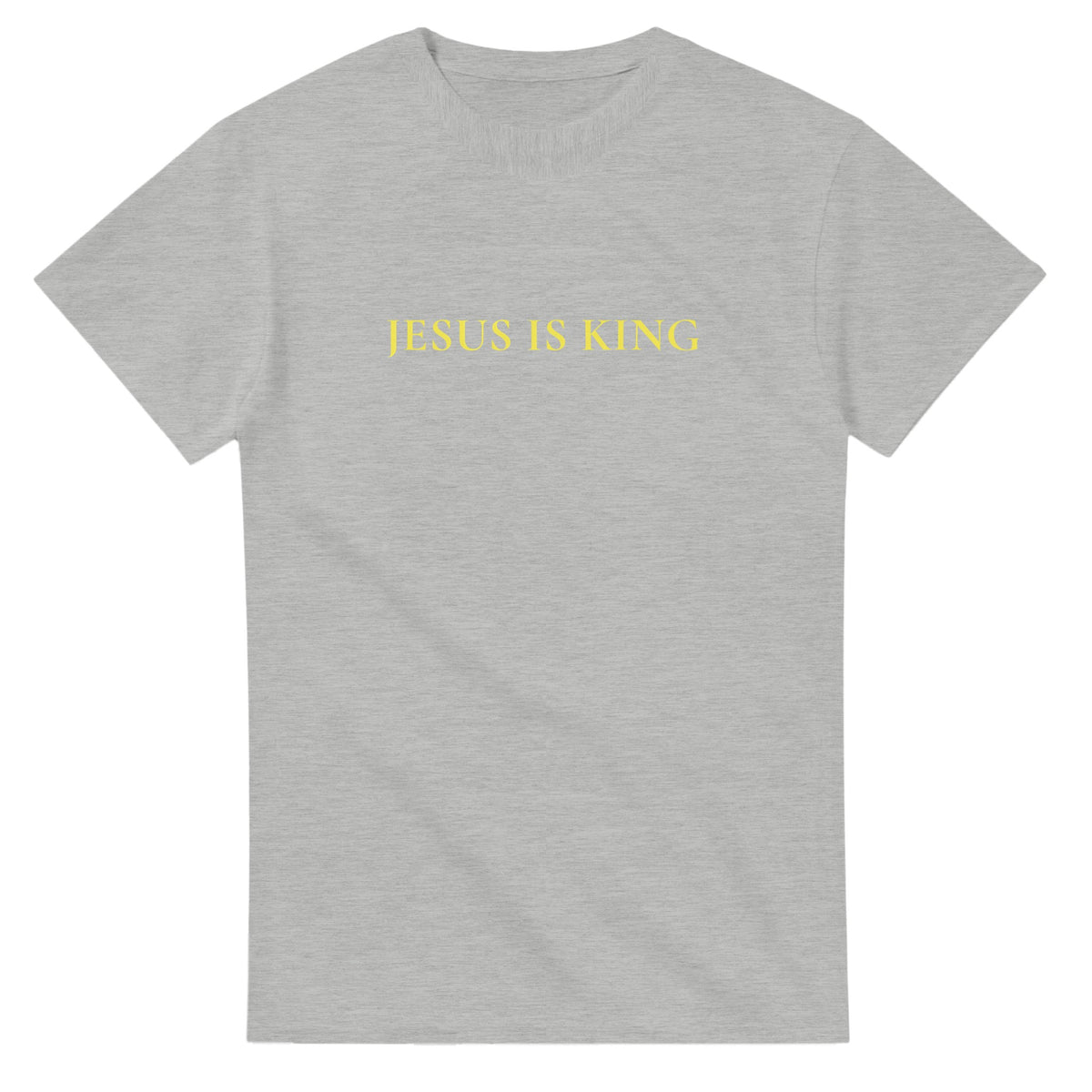Jesus Is King Sunday Service Tee-Ash-S-Bootlg