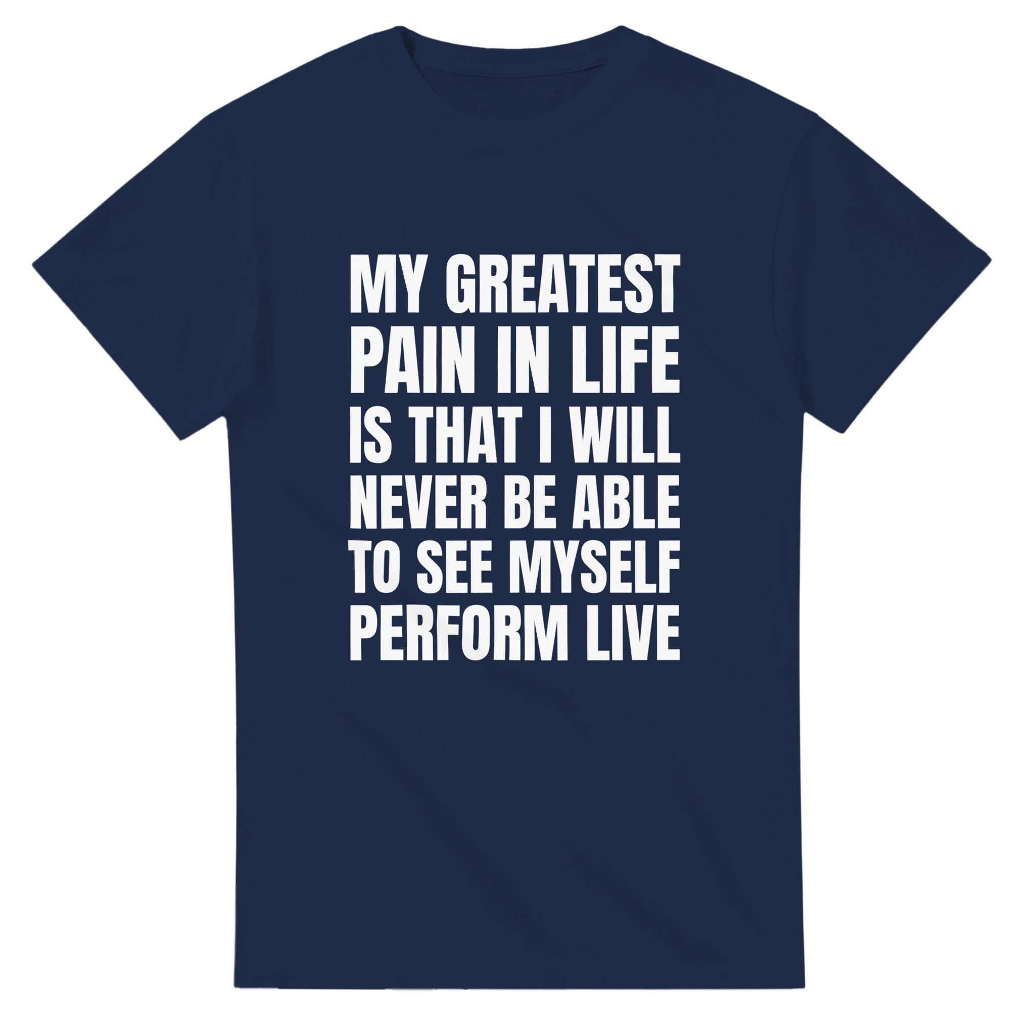 Greatest Pain Kanye West Tee-Navy-S-Bootlg