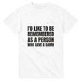 Gave A Damn Kanye West Tee-White-S-Bootlg