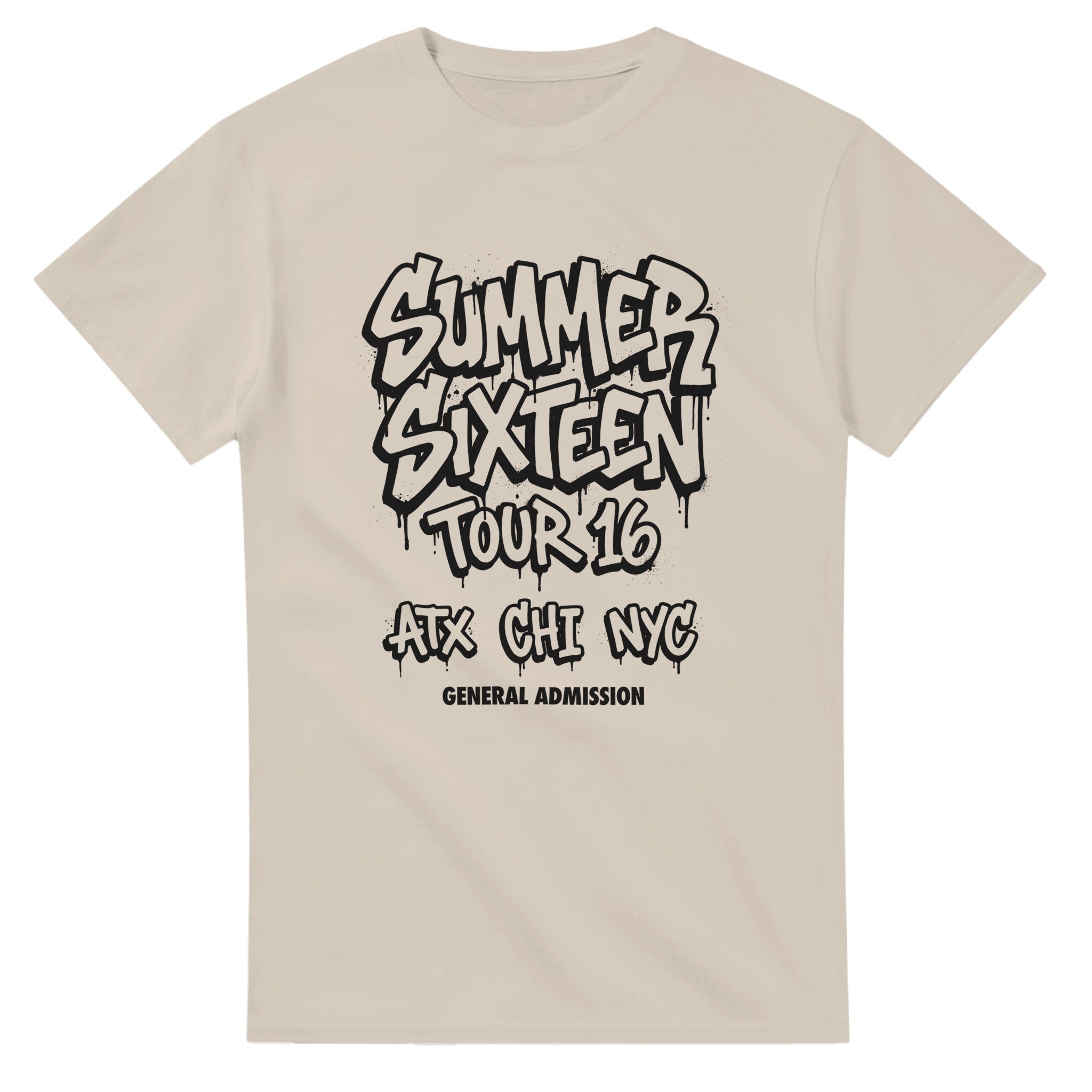 Summer Sixteen Drake Tour Tee-Sand-S-Bootlg