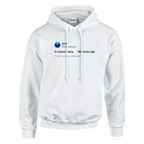 In Jesus name. No more cap. - Kanye West Tweet Hoodie-White-S-Bootlg