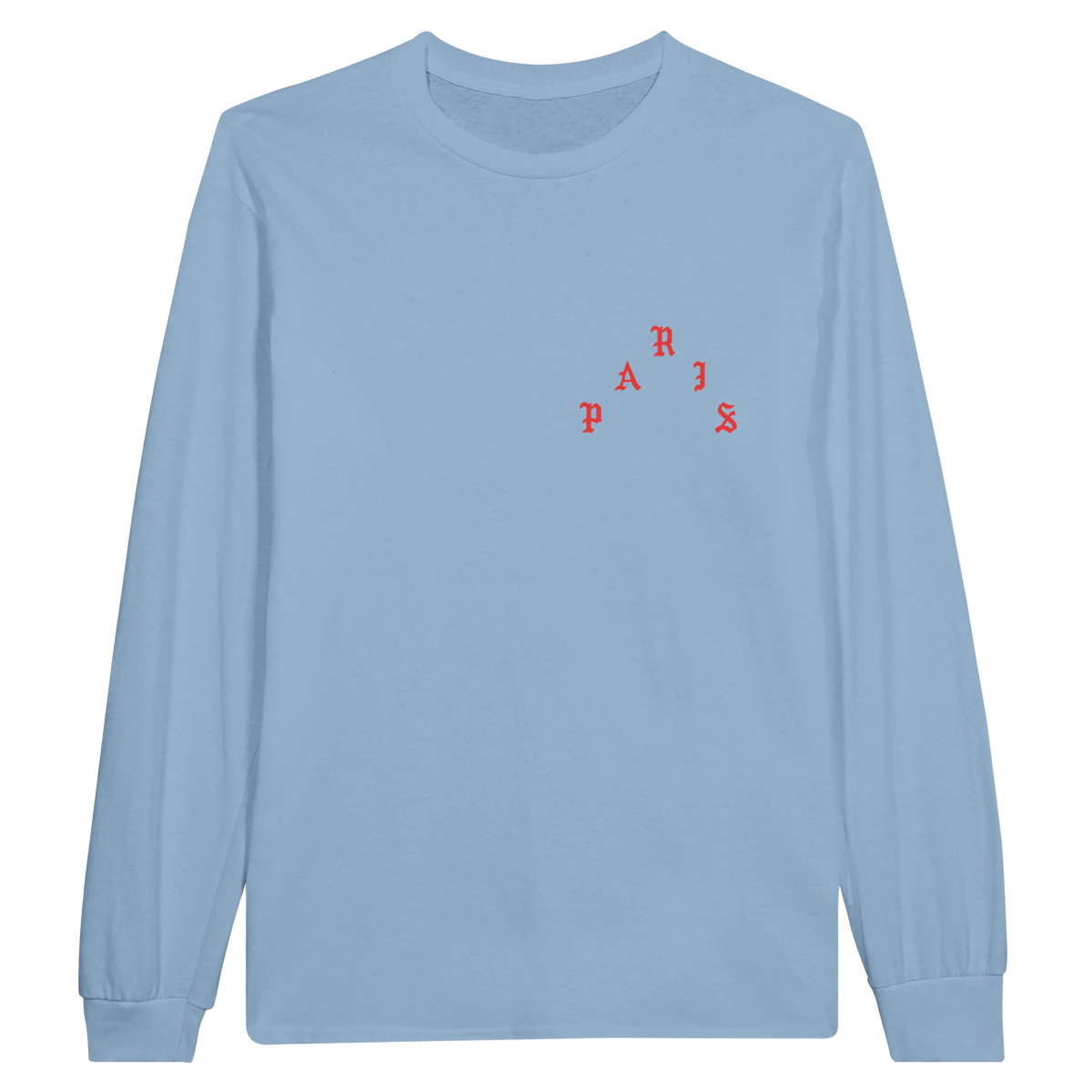 Pablo Paris Long Sleeve-Light Blue-S-Bootlg