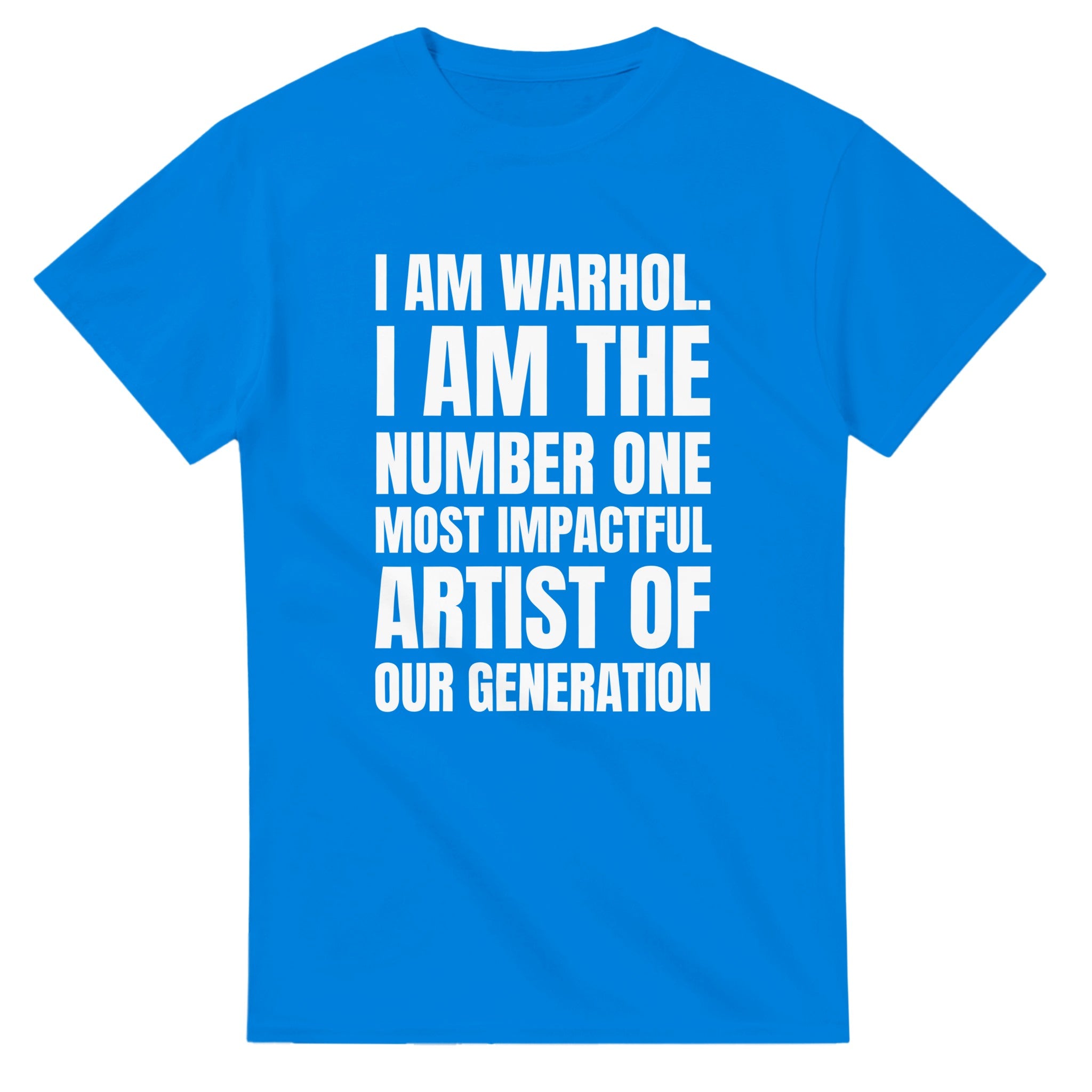 I Am Warhol Kanye West Tee-Royal-S-Bootlg