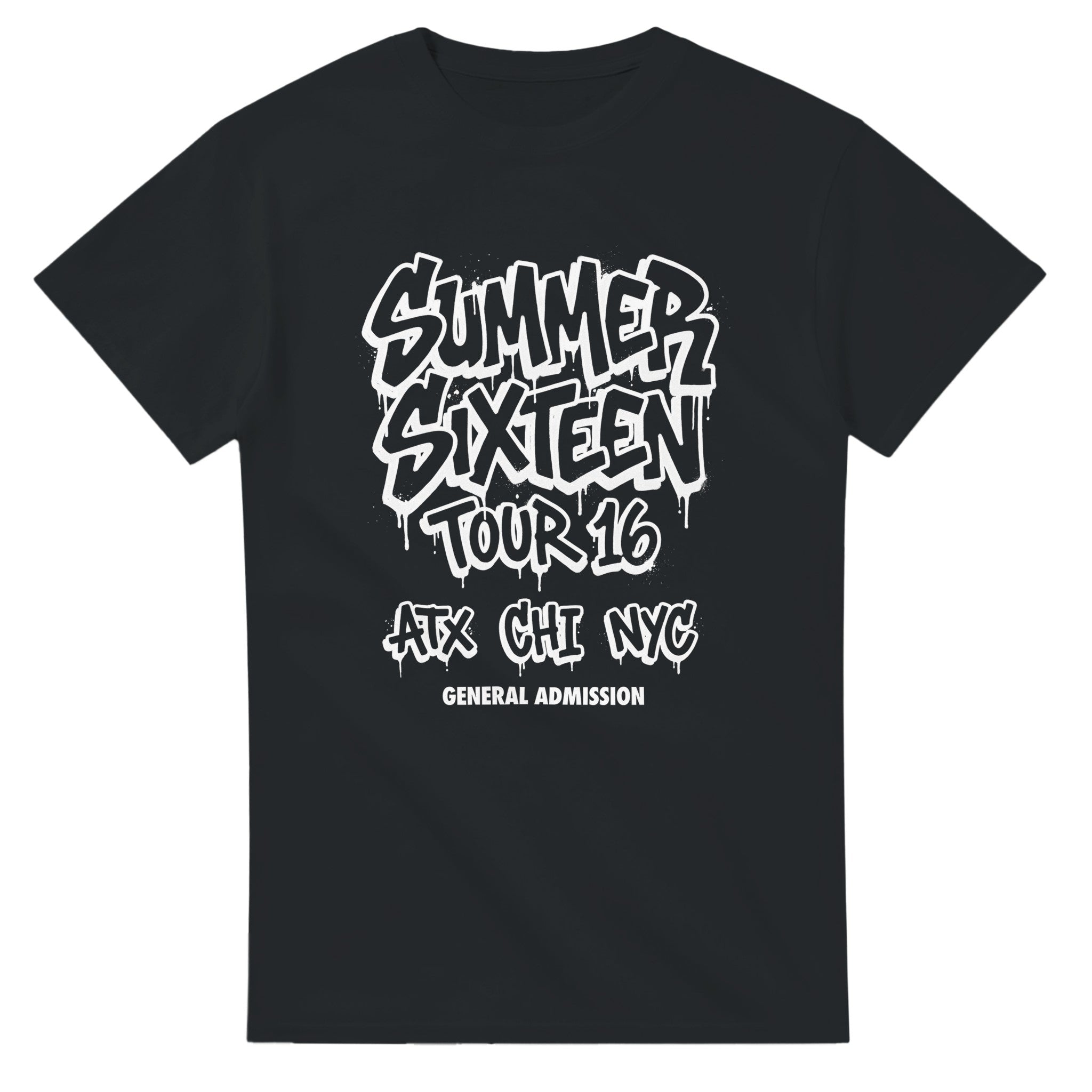 Summer Sixteen Drake Tour Tee-Black-S-Bootlg