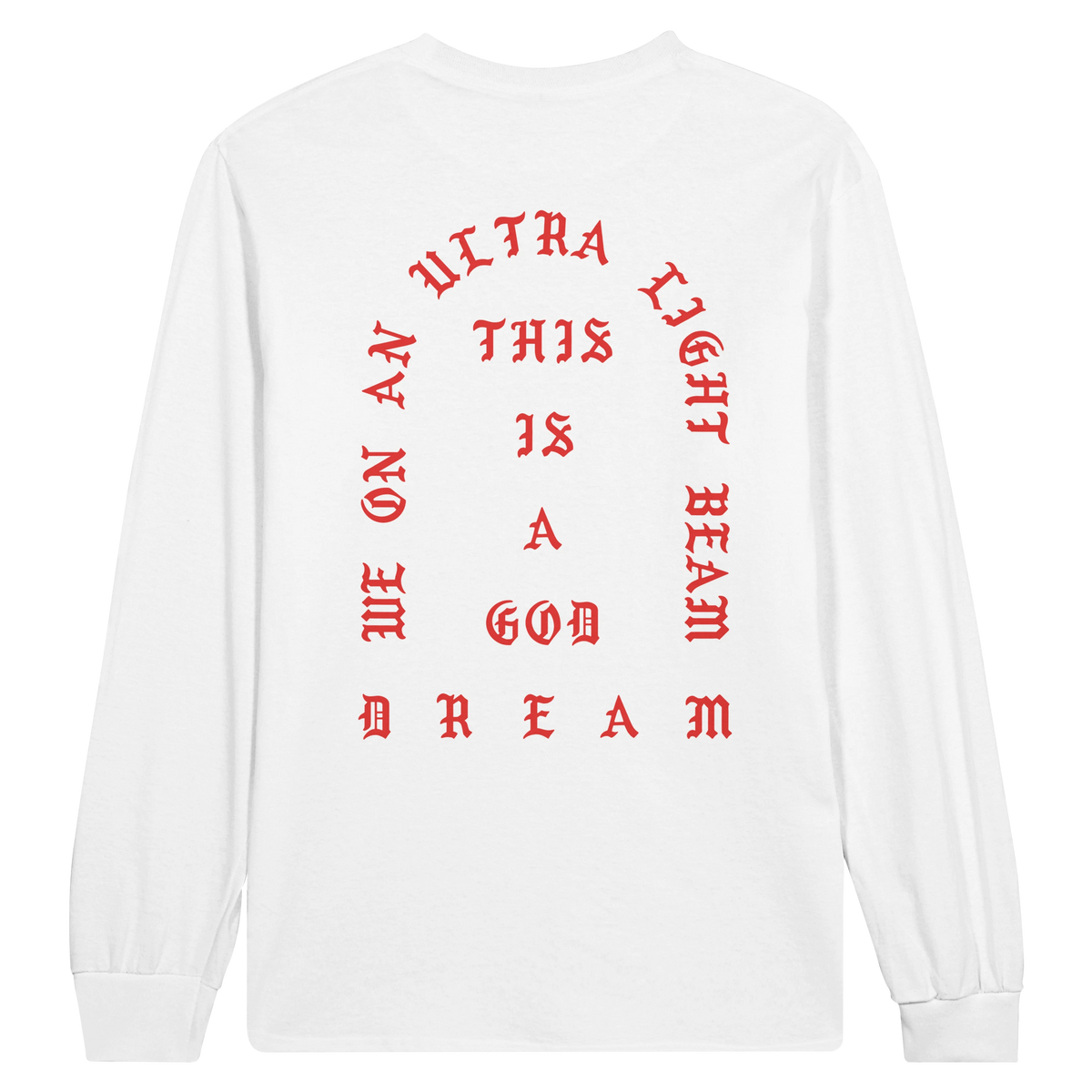 I Feel Like Pablo Jersey Long Sleeve Tee-S-White-Bootlg