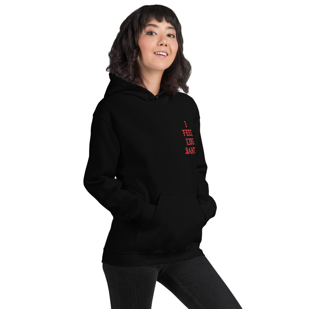 I Feel Like Santa Heavy Blend Hoodie Christmas Merch-Cherry Red-S-Bootlg