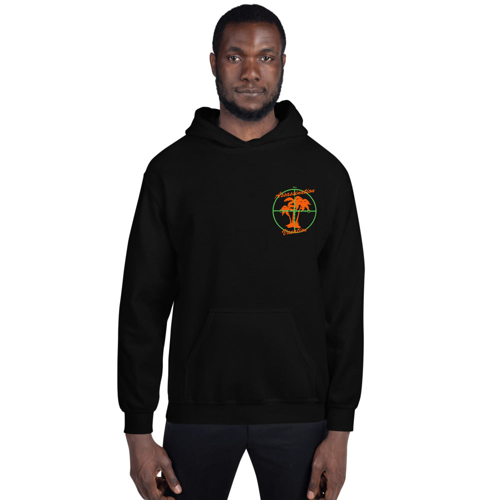 Assassination Vacation Tour Drake merch inspired - Unisex Heavy Blend™ Hooded Sweatshirt-Black-L-Bootlg
