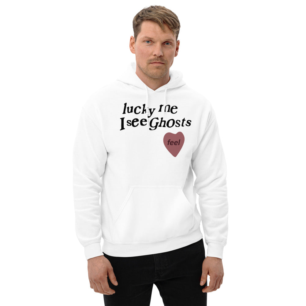 Kids See Ghosts Hoodie - Lucky Me I See Ghosts-L-Sport Grey-Bootlg