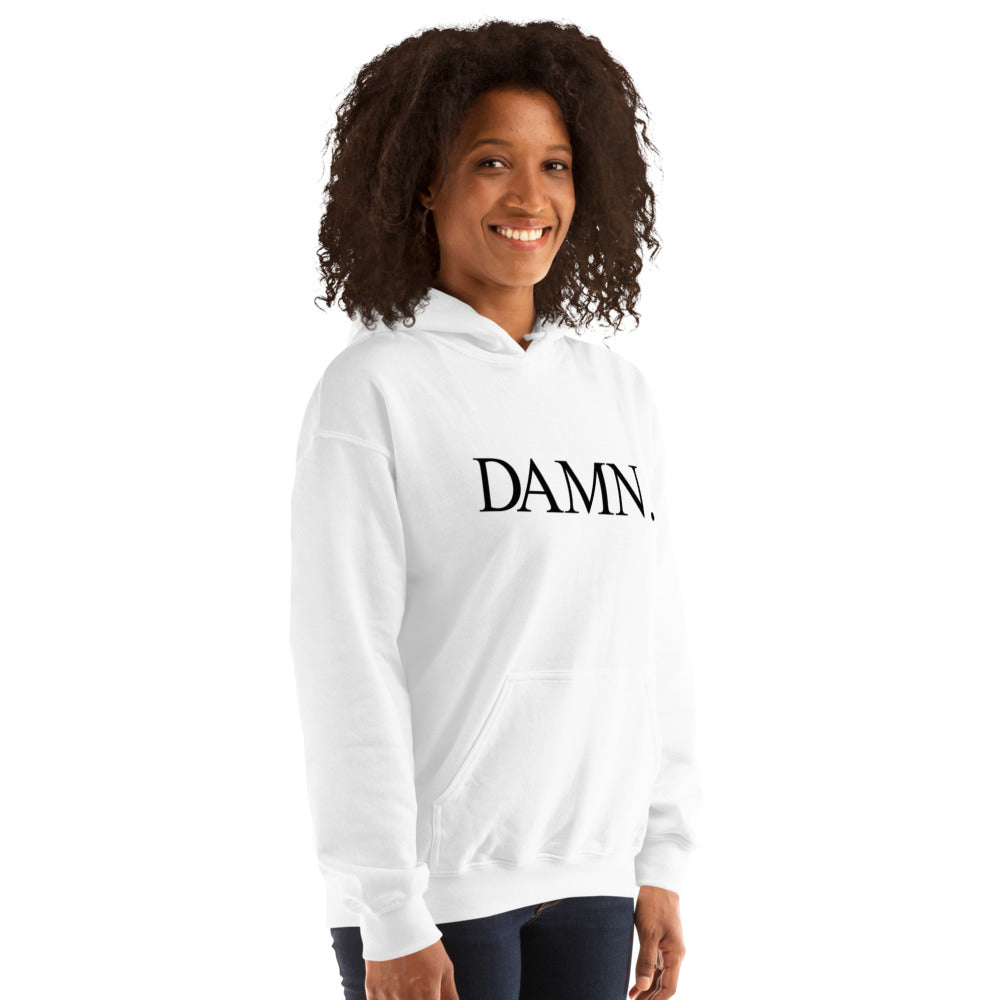 Kendrick Lamar DAMN Inspired - Heavy Blend Hoodie-White-L-Bootlg