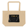 Birkin trompe l'oeil tote bag-Oyster-Bootlg