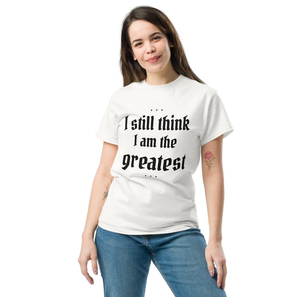 I Still Think I Am The Greatest Kanye Tee-White-S-Bootlg