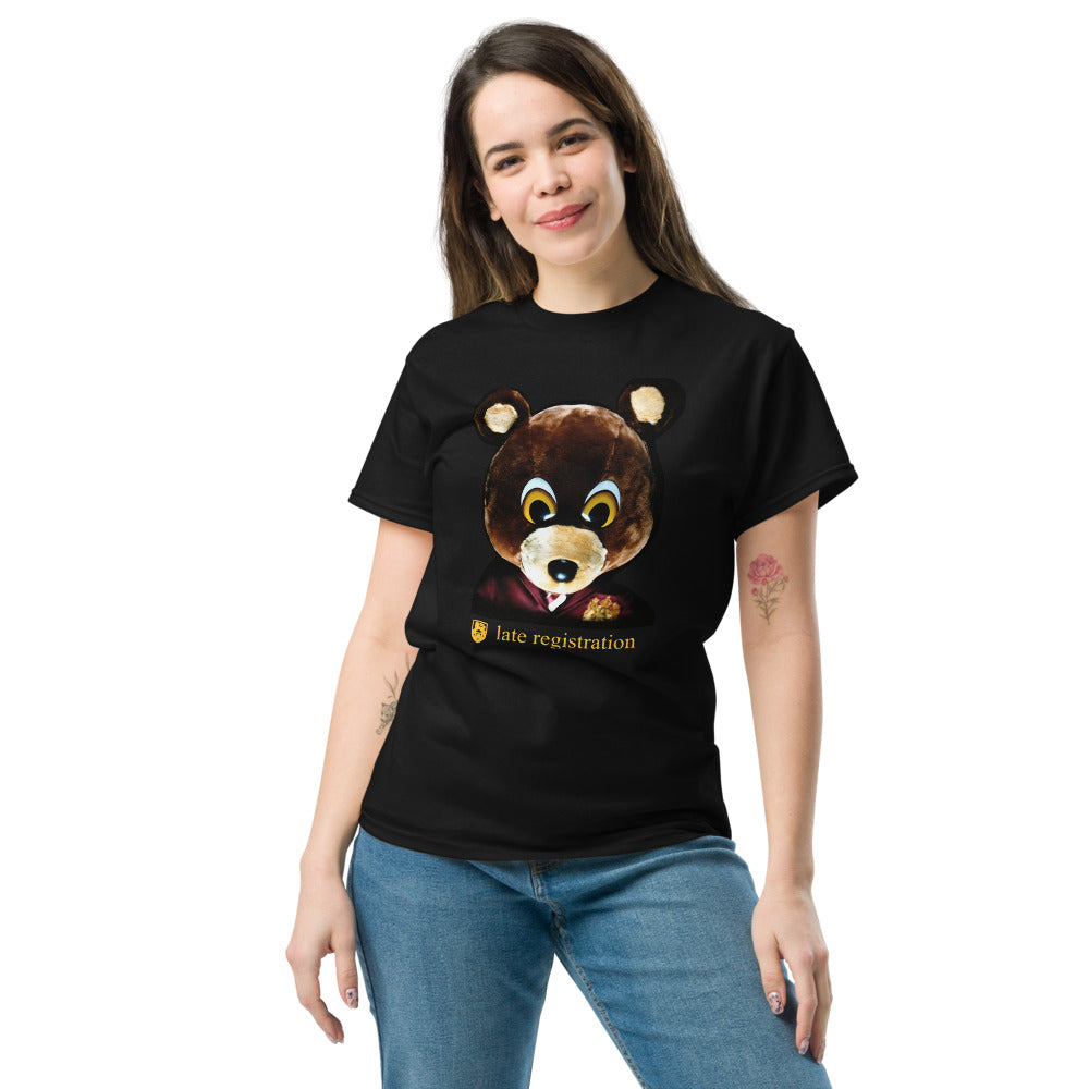Kanye West Late Registration Tee-Black-S-Bootlg
