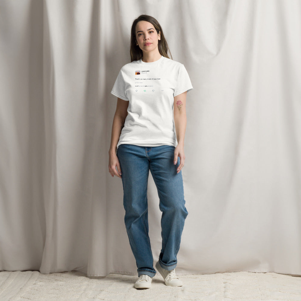 Lonely Emojis Kanye West Tee-White-S-Bootlg