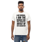 I Am Warhol Kanye West Tee-White-S-Bootlg