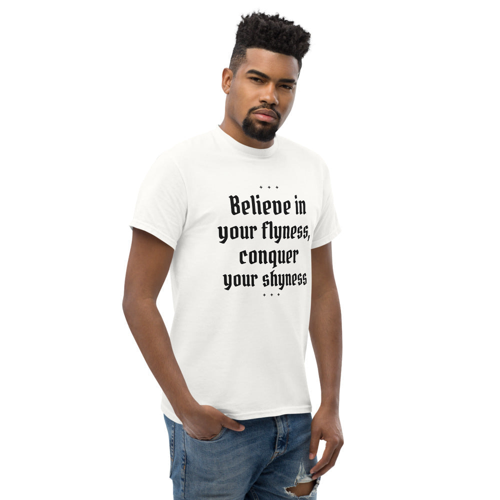 Believe In Your Flyness Kanye West Tee-White-S-Bootlg