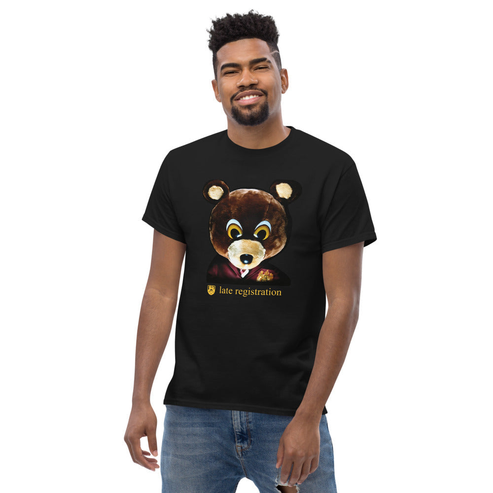 Kanye West Late Registration Tee-Black-S-Bootlg