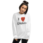 I Feel Ghosts Unisex Crewneck Sweatshirt Kid Cudi Inspired-2XL-Bootlg