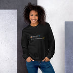 Burn that excel spreadsheet - Kanye West Tweet Crewneck Sweatshirt-Black-L-Bootlg